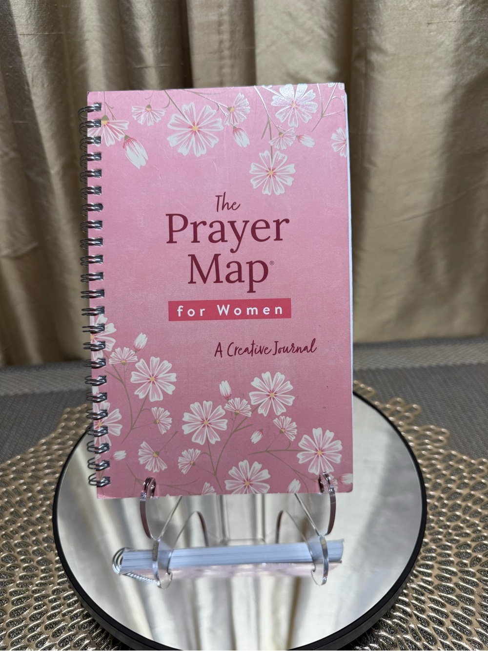 The Prayer Map for Women - Pink Floral Creative Journal